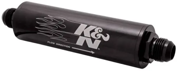 K&N 2in OD x 9in L 12AN 25 Micron In-Line Fuel/Oil Filter