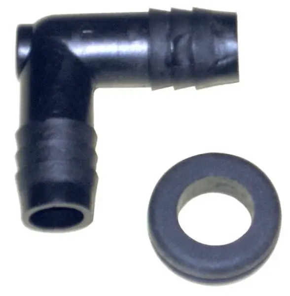 K&N Vent Kit 90 Deg 1/2in flg W/Grmt image 2