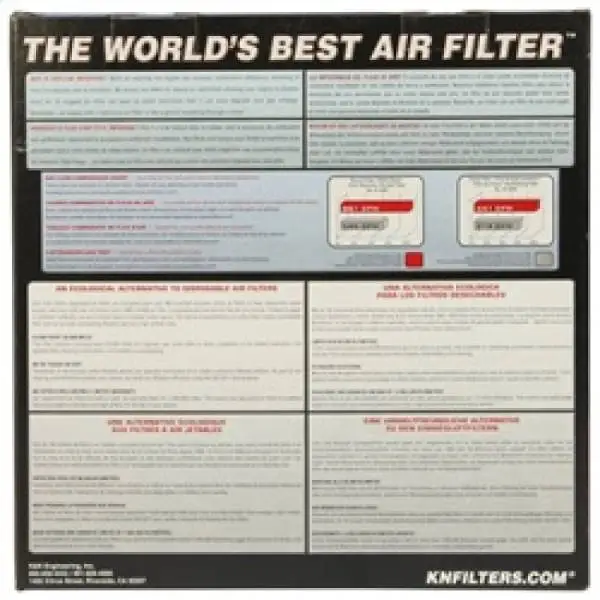 K&N Replacement Air Filter FORD MUSTANG V8-4.6L, 1996-97 thumbnail 6