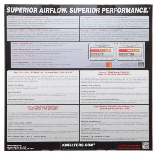 K&N Replacement Air Filter GM CARS & TRUCKS V8-260,350, 1978-80 thumbnail 6