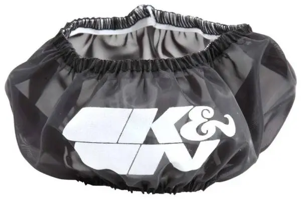 K&N Drycharger Wrap Black 159mm Base 178mm Top 92mm H