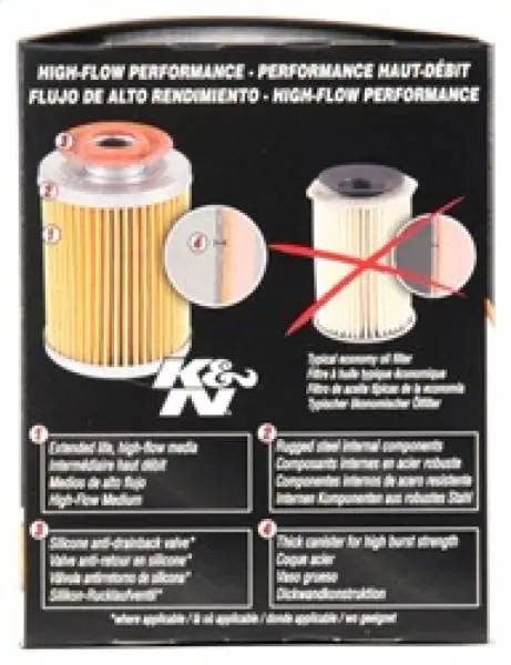 K&N Buick / Chevrolet / Oldsmobile Performance Gold Oil Filter thumbnail 14