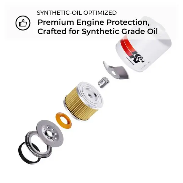 K&N Oil Filter OIL FILTER; AUTOMOTIVE thumbnail 3