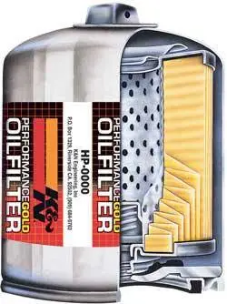 K&N Dodge Performance Gold Oil Filter thumbnail 8