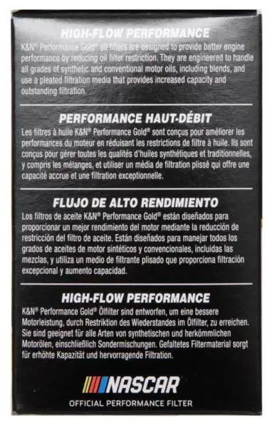 K&N Performance Oil Filter for 09-19 GM 1.4L / 1.6L / 1.8L w/ Hengst Filter Housing thumbnail 7