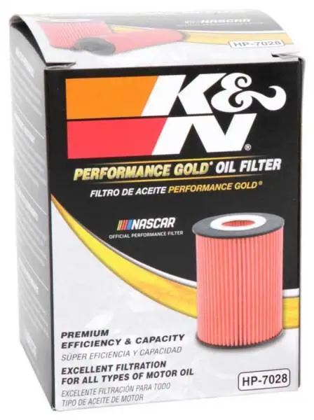 K&N Performance Oil Filter for 2010+ Mercedes Benz GLE350D 3.0L V6 DSL 2.75in OD x 3.625in H thumbnail 3