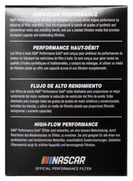 K&N Performance Oil Filter for 2010+ Mercedes Benz GLE350D 3.0L V6 DSL 2.75in OD x 3.625in H thumbnail 7