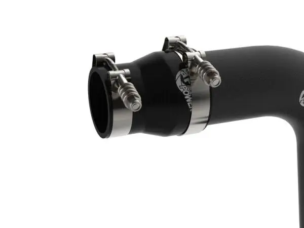 aFe 06-10 GM Diesel Trucks V8 6.6L BladeRunner Aluminum Hot & Cold Charge Pipe Kit - Black thumbnail 7