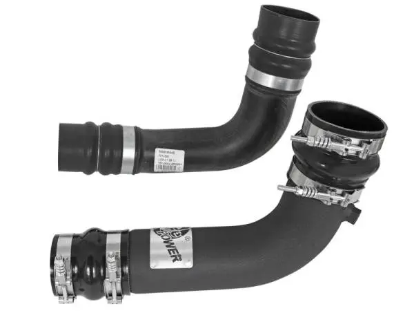 aFe BladeRunner 2.75in Hot 3.5in Cold Side Intercooler Tubes w/ Coupling Clamp Kit 10-12 Dodge 6.7L thumbnail 8