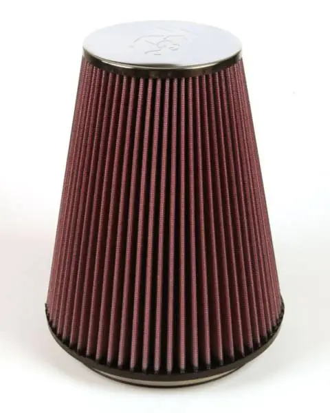 K&N Universal Chrome Filter 6 inch FLG / 7.5 inch Base / 4.5 inch Top / 9 inch Height thumbnail 6