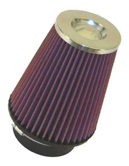 K&N Round Tapered Universal Air Filter 6 inch Flange 7 1/2 inch Base 5 inch Top 7 1/2 inch Height thumbnail 7