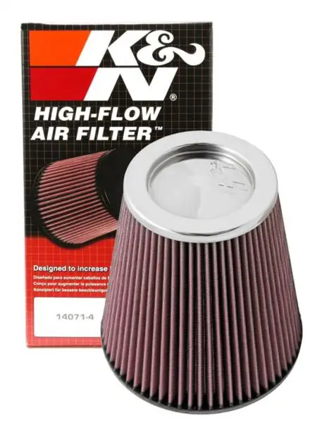 K&N Round Tapered Universal Air Filter 6 inch Flange 7 1/2 inch Base 5 inch Top 7 1/2 inch Height thumbnail 25