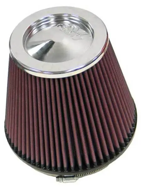 K&N Round Tapered Universal Air Filter 6in Flange ID x 7.5in Base OD x 5in Top OD x 6.5in Height thumbnail 2
