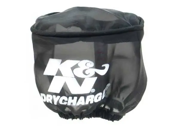 K&N Drycharger Wrap Black 3in W 4in L Closed Top