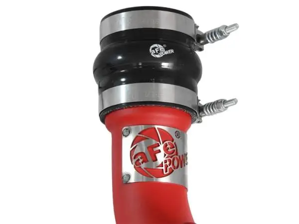 aFe BladeRunner 3in Red Intercooler Tube Hot Side w/Couplings 13-14 Dodge RAM Diesel 6.7L (td) thumbnail 4