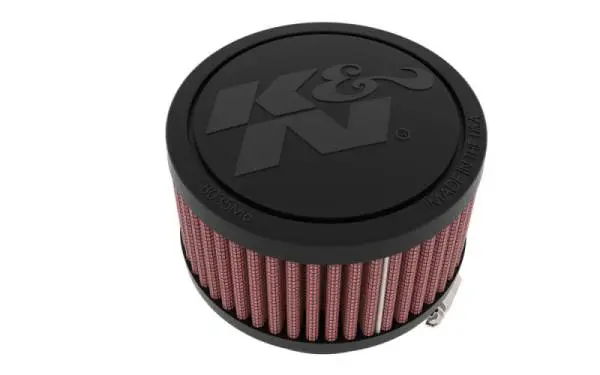 K&N Universal Clamp-On Air Filter 2.25in Flange ID 3.5in OD 2in Height