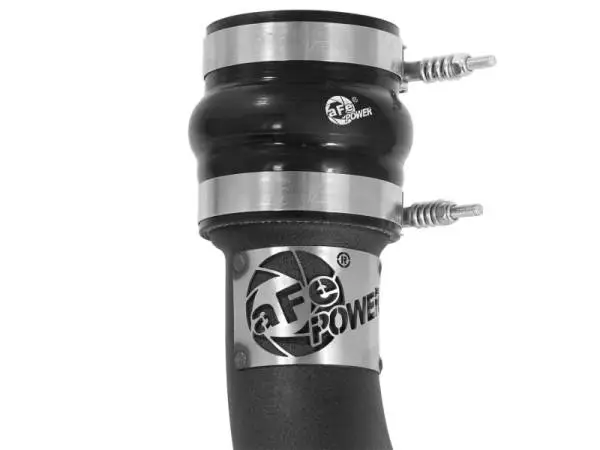 aFe BladeRunner 3in Black Intercooler Tube Cold Side w/ Couplings & Clamps 13-14 Dodge RAM 6.7L (td) thumbnail 4