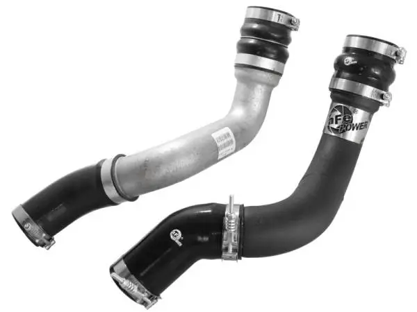 aFe BladeRunner 3in Black Intercooler Tube Cold Side w/ Couplings & Clamps 13-14 Dodge RAM 6.7L (td) thumbnail 6