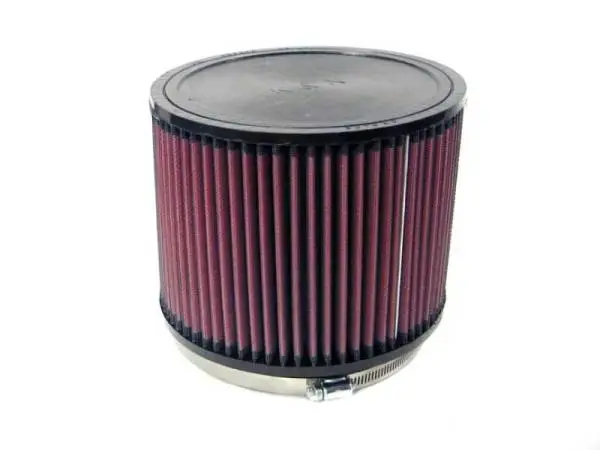 K&N Universal Rubber Filter 6in Flange ID / 7.5in OD / 6in Height / Round Straight