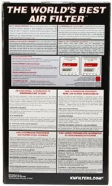 K&N Universal Clamp-On Air Filter 3-1/2in FLG / 6in B / 4-1/2in T / 9in H thumbnail 3