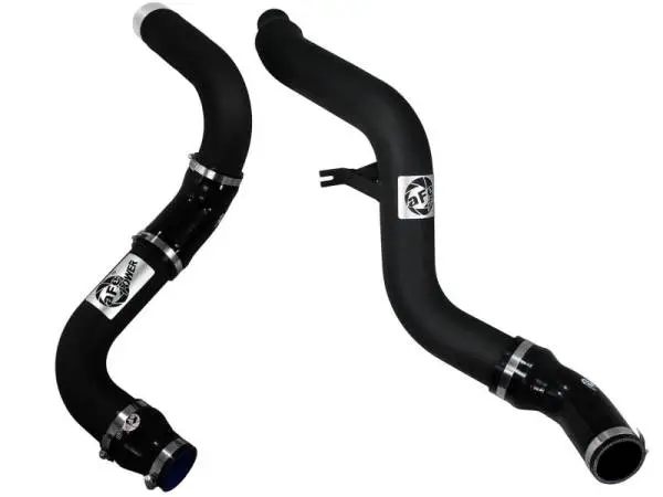 aFe Bladerunner 3in Black Intercooler Hot and Cold Side Tubes 14-15 Dodge Ram 1500 EcoDiesel V6 3.0L thumbnail 4