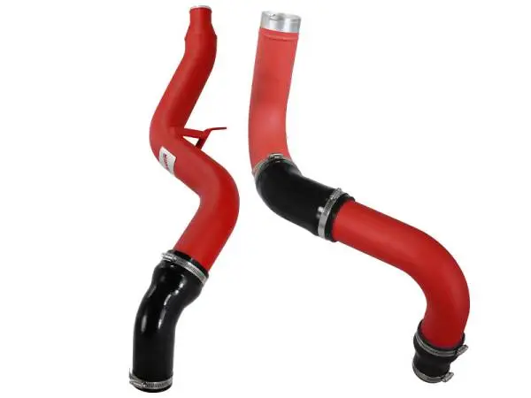 aFe Bladerunner 3in Red Intercooler Hot and Cold Side Tubes 14-15 Dodge Ram 1500 EcoDiesel V6 3.0L thumbnail 5