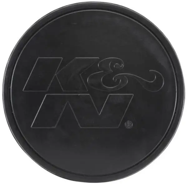 K&N Universal Rubber Filter-Round Tapered 4in Flange ID x 8in Base OD x 6.625in Top OD x 8in H thumbnail 5
