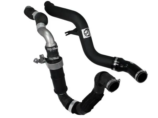 aFe Bladerunner Intercoolers 3in Black Tube Hot Side w/ Couplings & Clamps 14-15 Ram 1500 V6-3.0L thumbnail 8