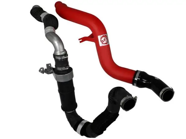 aFe BladeRunner Intercooler Tube Hot Side 3in Ram 1500 14-15 EcoDiesel V6-3.0L (td) - Red thumbnail 6
