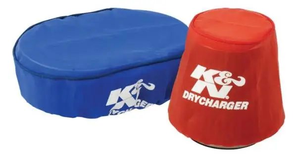 K&N Air Filter Wrap Drycharger Blue thumbnail 3