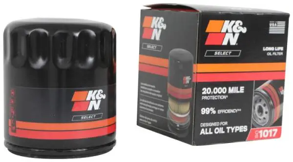 K&N 21-25 Chevrolet Trailblazer 1.2L L3 / 17-24 Alfa Romeo Giulia 2.0L L4 Spin-On Oil Filter thumbnail 2