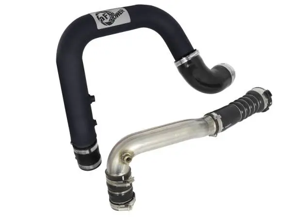 aFe BladeRunner 2.5in Black IC Tube Hot Side w/ Coupling & Clamp Kit 2016 GM Colorado/Canyon 2.8L thumbnail 6