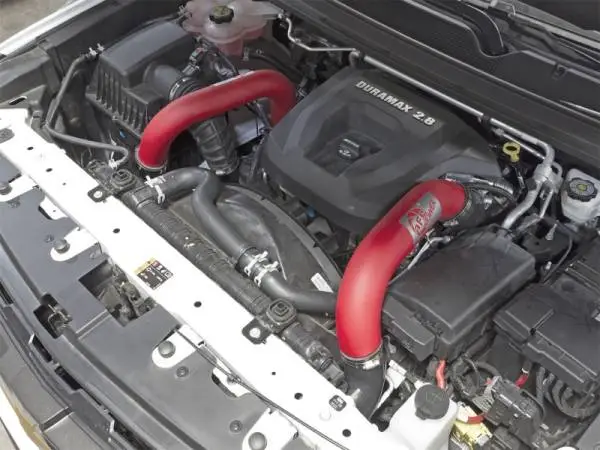 aFe BladeRunner 3in Red IC Tube Cold Side w/ Coupling & Clamp Kit 2016 GM Colorado/Canyon 2.8L thumbnail 7