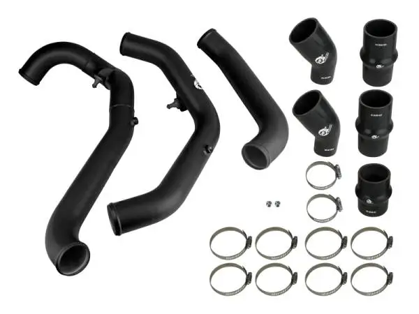 aFe Bladerunner Intercooler Tubes Hot Side 2.5in 17-20 Ford F-150 Raptor V6 3.5L(tt) image 4