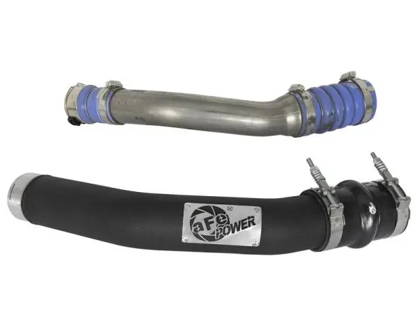 aFe Bladerunner 3in Hot and Cold Side Black Intercooler Tubes 2017 Ford Diesel Trucks V8 6.7L (td) thumbnail 6