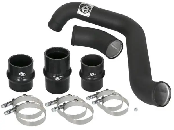 aFe Bladerunner Intercooler Tube Hot Side 3in 17-18 GM Diesel Trucks V8-6.6L (td) L5P - Black thumbnail 5