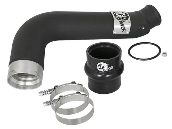 aFe BladeRunner 3in Black Intercooler Tube Cold Side 17-18 GM Diesel Trucks V8 6.6L (td) L5P thumbnail 5