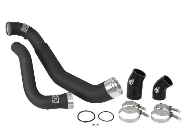 aFe Bladerunner 3.5in-3in Intercooler Cold Side Tube Black - 18-19 Ford F-150 V6-3.0L (td) thumbnail 5