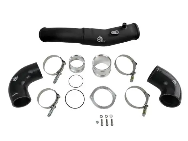 aFe 2020 Toyota Supra 3.0L 3in Black Intercooler Tube - Hot thumbnail 9