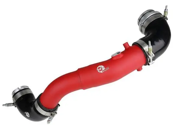 aFe 2020 Toyota Supra 3.0L 3in Red Intercooler Tube - Hot thumbnail 2