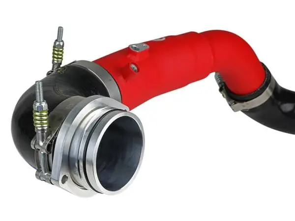 aFe 2020 Toyota Supra 3.0L 3in Red Intercooler Tube - Hot thumbnail 5
