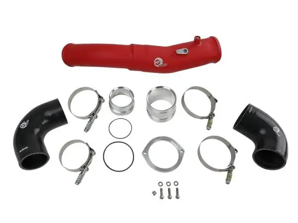 aFe 2020 Toyota Supra 3.0L 3in Red Intercooler Tube - Hot thumbnail 9