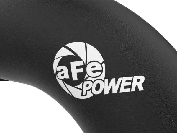 aFe 20-23 GM Diesel Trucks V8 6.6L L5P BladeRunner 3in Aluminum Hot Charge Pipe - Black thumbnail 2