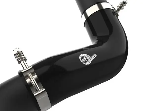 aFe 20-23 GM Diesel Trucks V8 6.6L L5P BladeRunner 3in Aluminum Hot Charge Pipe - Black thumbnail 4