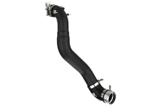 aFe BladeRunner 21-22 Ford F-150 Ecoboost V6-3.5L(tt) Aluminum Hot and Cold Charge Pipe Kit Black thumbnail 9