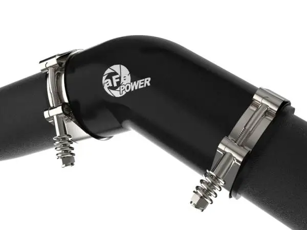 aFe RAM 1500 20-22 V6-3.0L (td) BladeRunner 3 IN Aluminum Cold Charge Pipe Black image 4