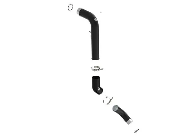 aFe RAM 1500 20-22 V6-3.0L (td) BladeRunner 3 IN Aluminum Cold Charge Pipe Black image 6