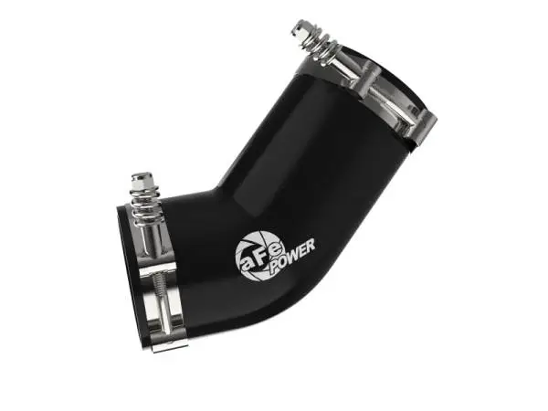 aFe BladeRunner Aluminum Hot and Cold Charge Pipe Kit Black RAM Diesel Trucks 19-23 L6-6.7L (td) image 4