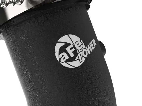 aFe 19-23 RAM Diesel L6-6.7L BladeRunner 3.5 IN Aluminum Cold Charge Pipe - Black image 2
