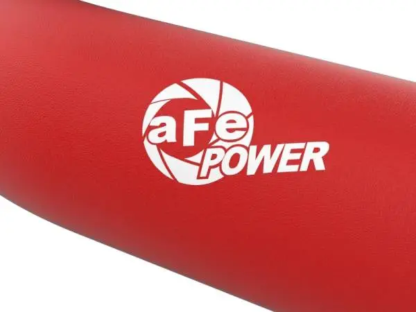 aFe 23-24 Ford Diesel Trucks V8-6.7L (td) BladeRunner Aluminum Hot and Cold Charge Pipe Kit - Red thumbnail 5